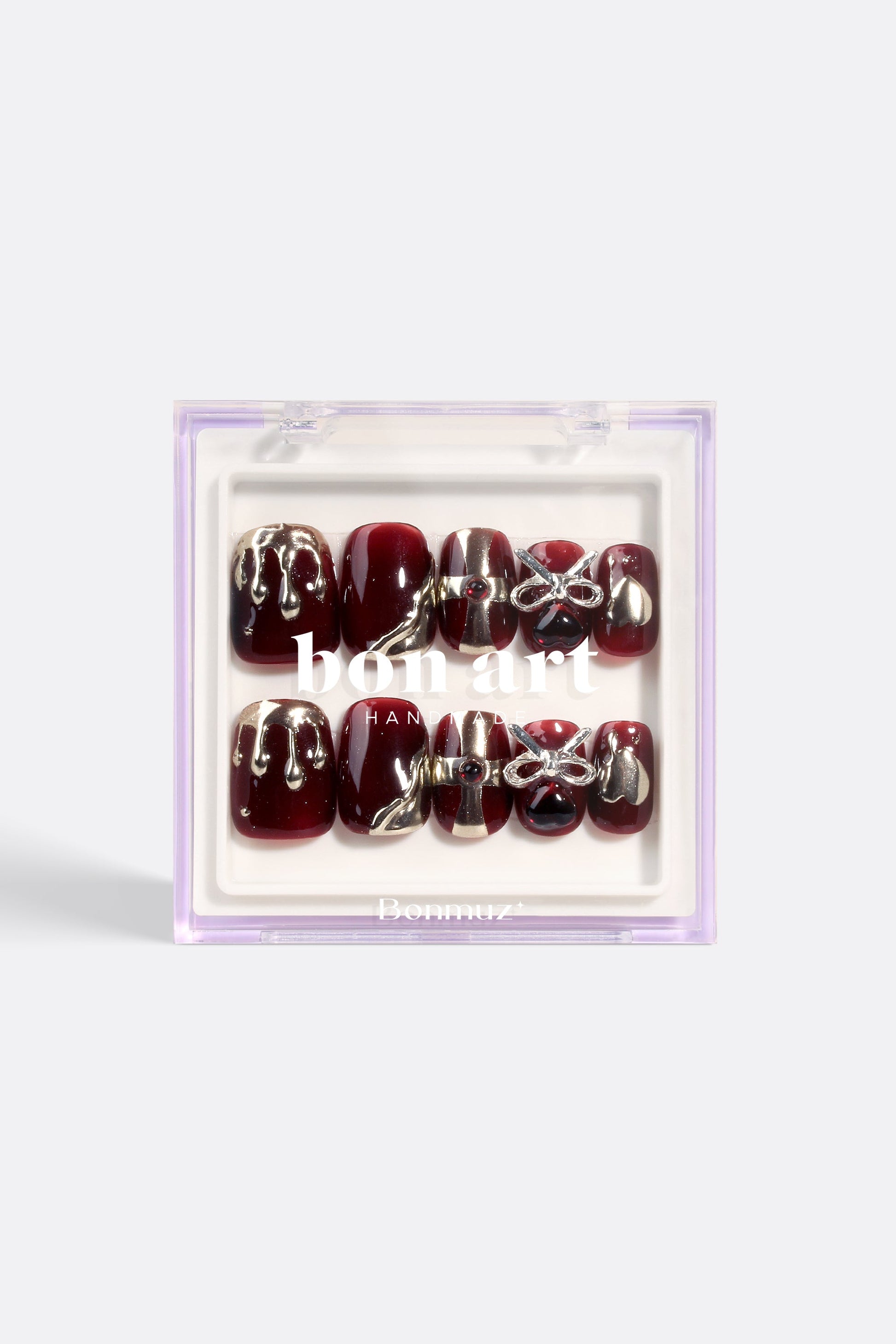 Maroon Castle | Pro Handmade Gel Nails-0