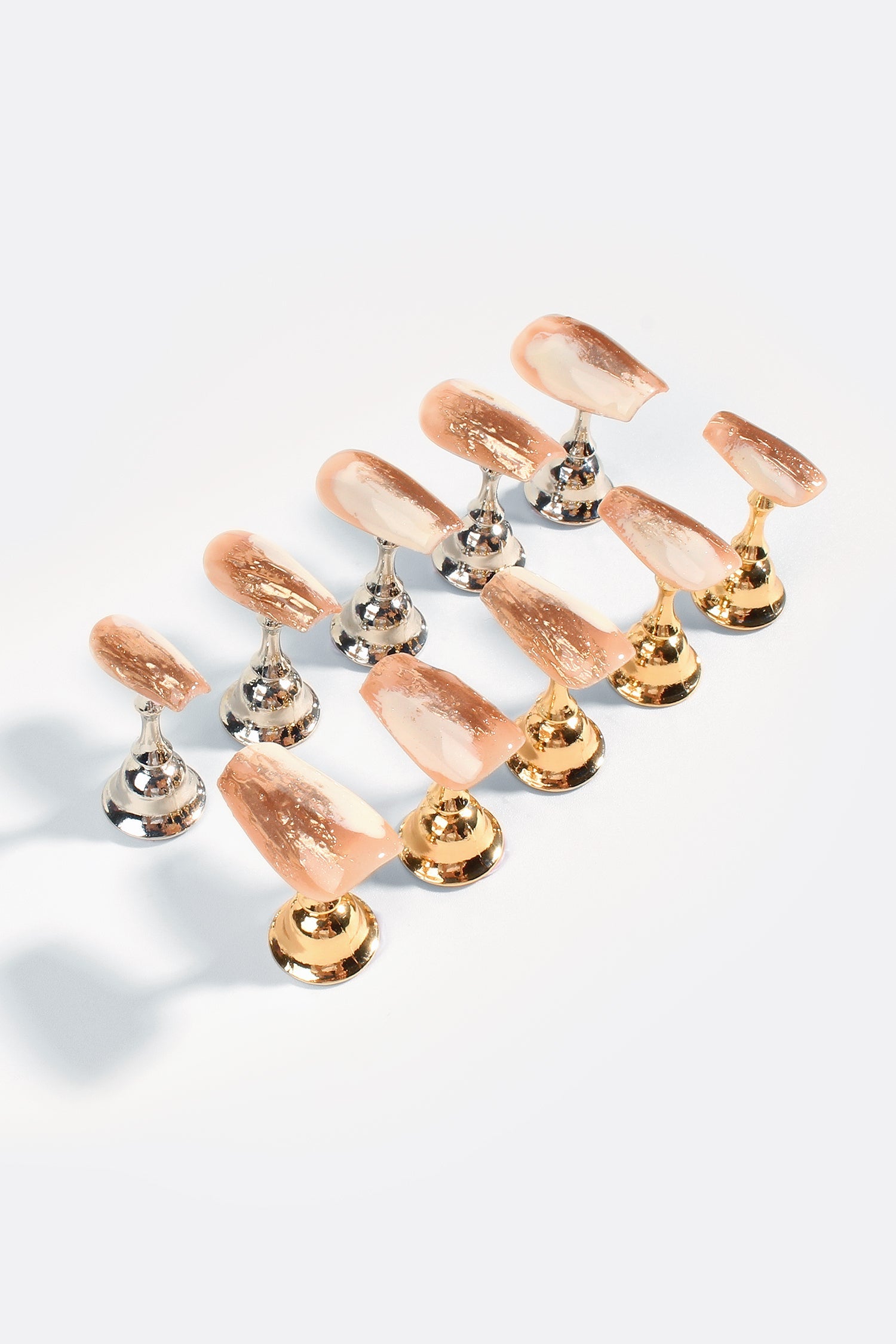 Gilded Crème | Pro Handmade Gel Nails-1