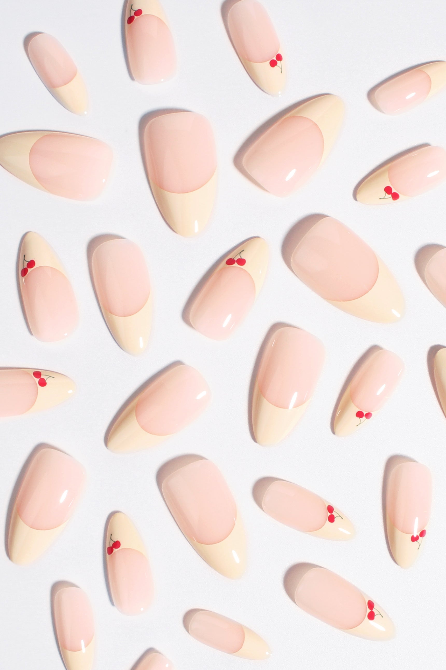 Cherry Charm | Soft & Durable Press-On Nails-2