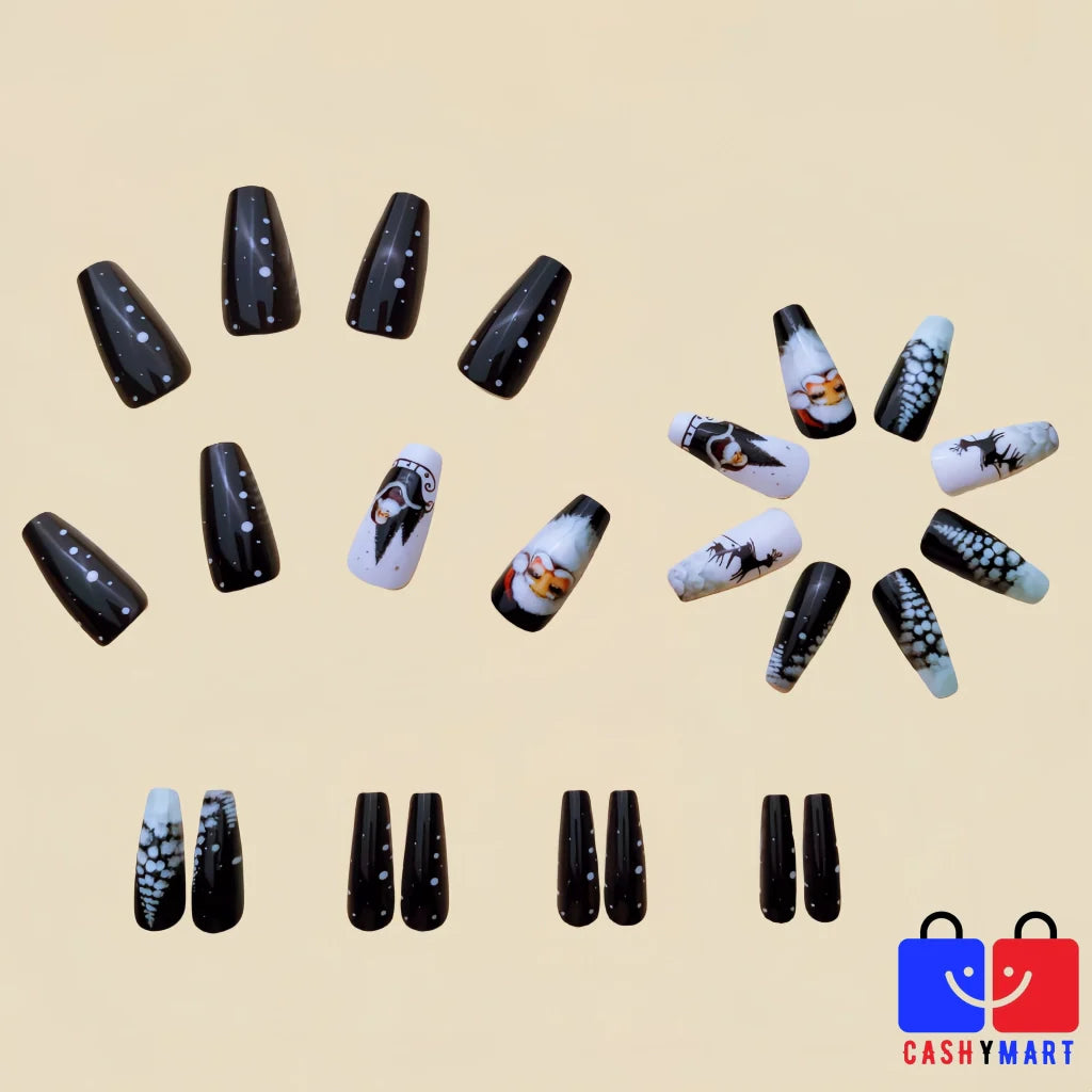 Christmas Press-On Nails-3