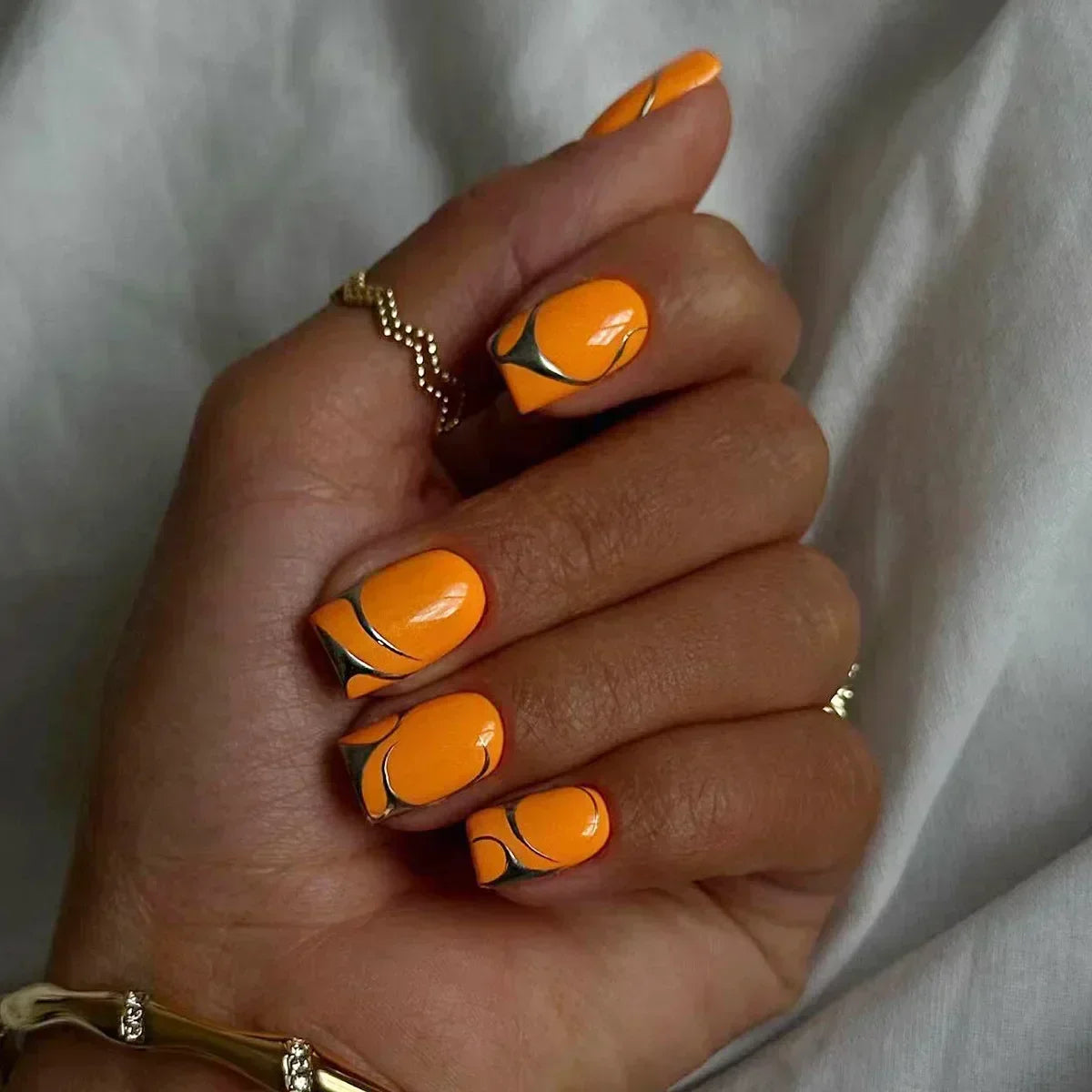 Coffin Press-On Nails-12