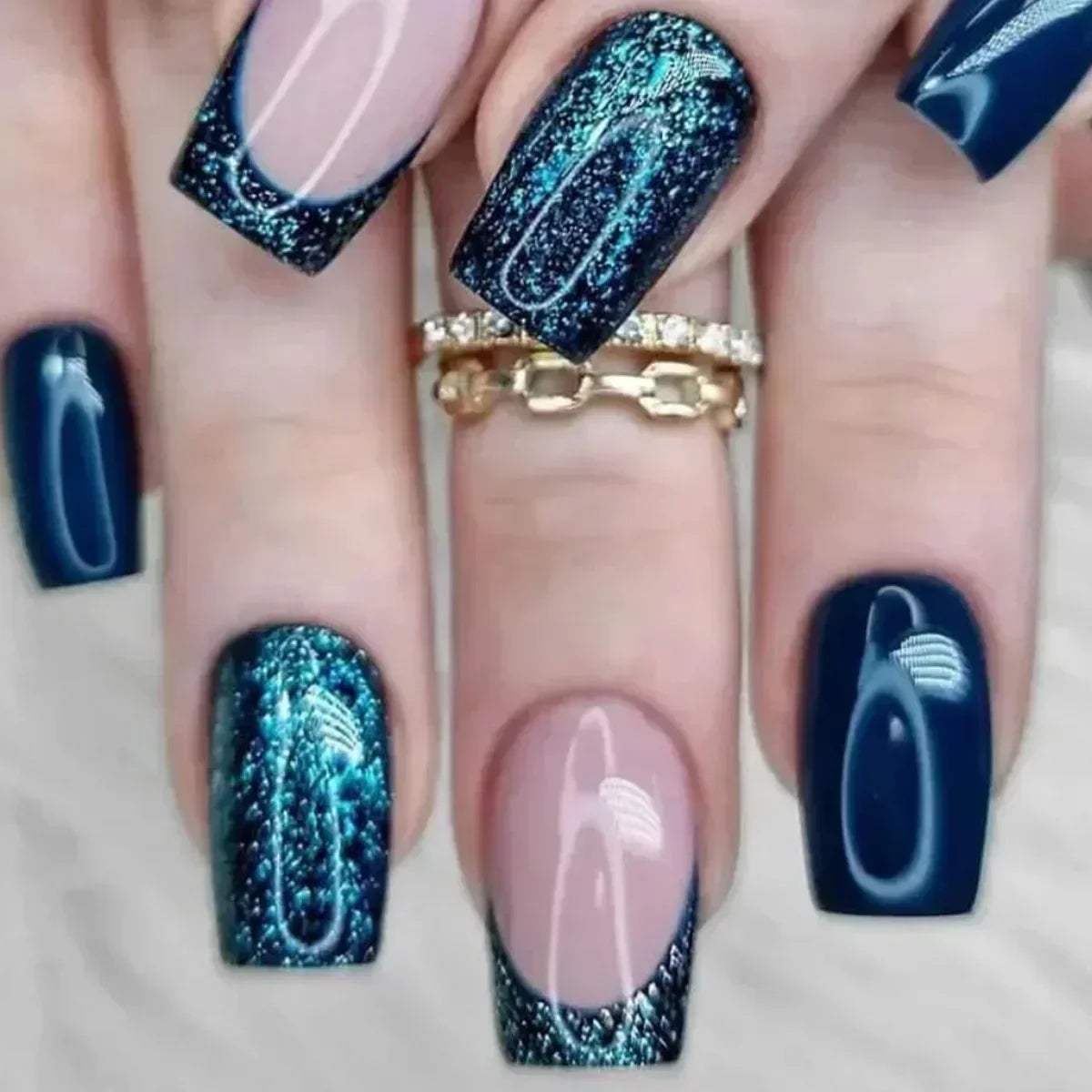 Coffin Press-On Nails-23