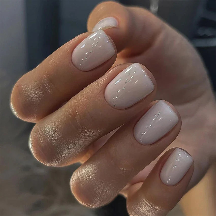 Glossy Acrylic Press On Nails-24