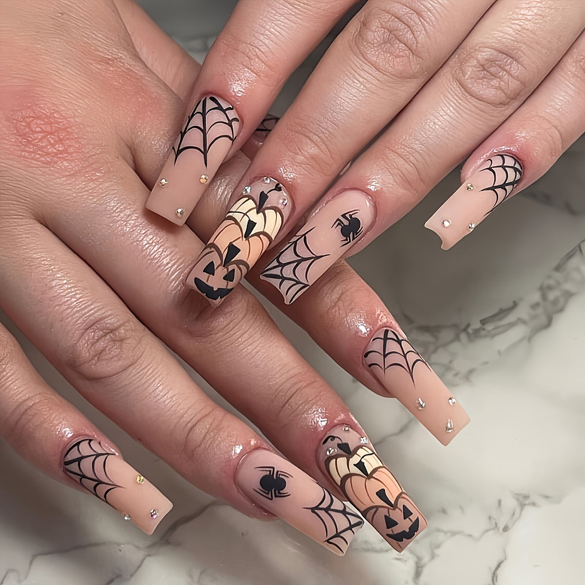 Halloween Press-On Nails-1