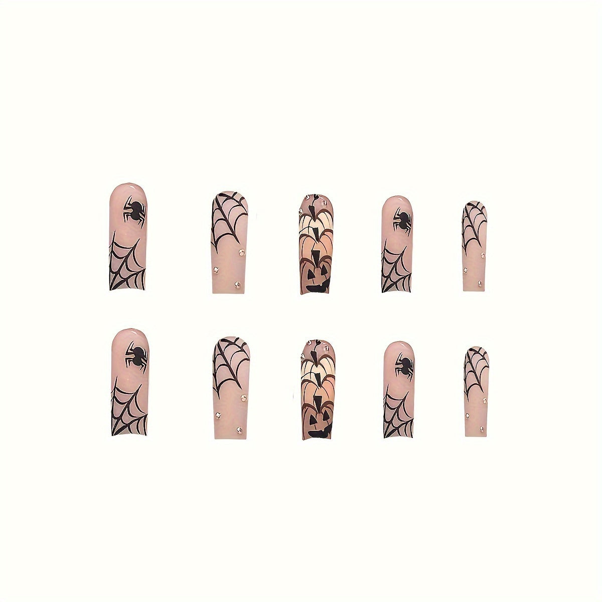 Halloween Press-On Nails-2