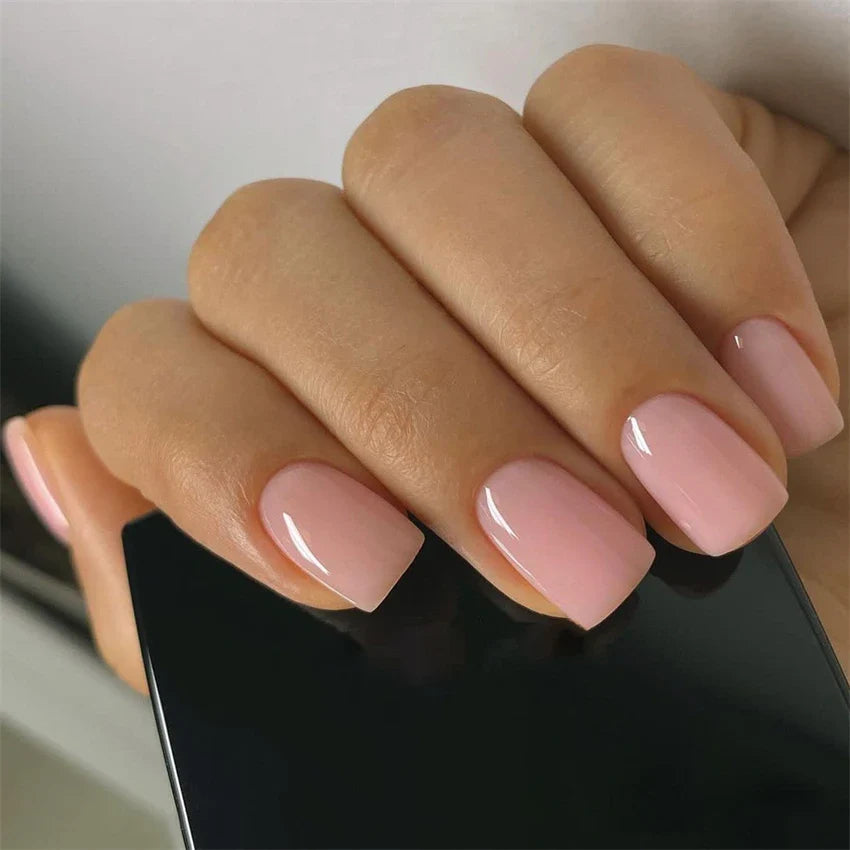 Glossy Acrylic Press On Nails-63