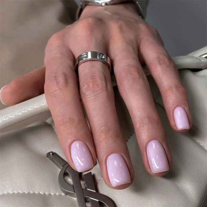 Glossy Acrylic Press On Nails-60