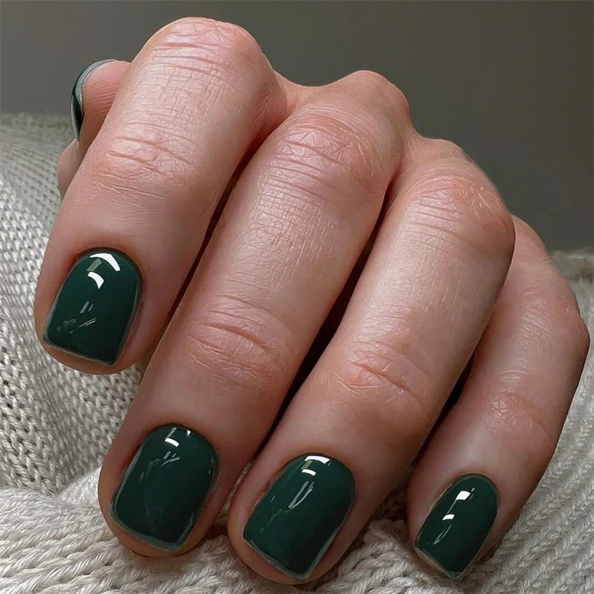 Glossy Acrylic Press On Nails-68